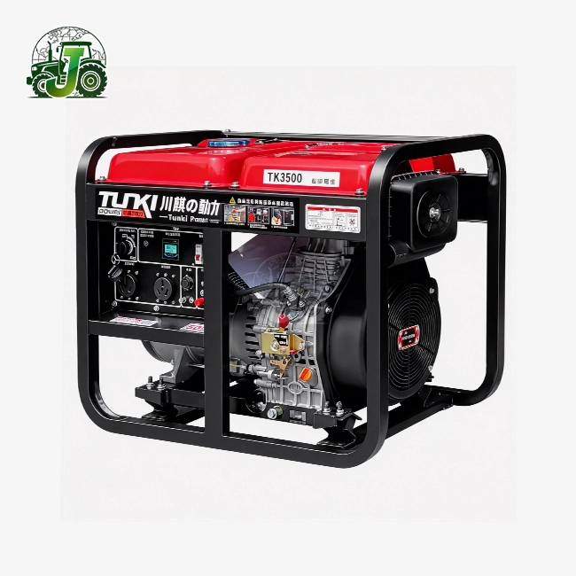 Dual-Start Low Fuel Consumption Diesel Generator